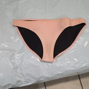 NOT FOR SALE - Triangl Swimwear Pink and Black Bikini Bottom